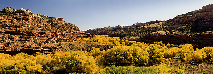 Grand Staircase-Escalante National Monument in Fall, UT